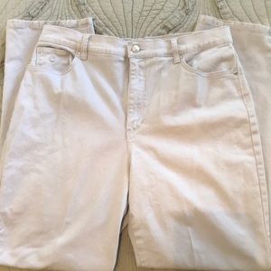 Gloria Vanderbilt Amanda Jeans, baby blue, size 14